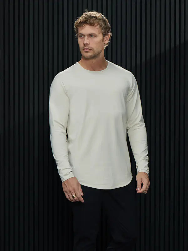 Long (Sleeve) Grey Tee - Old Grad Edition